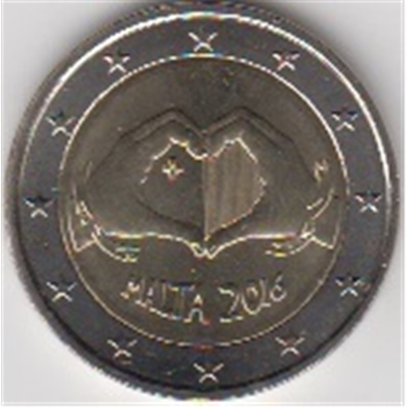 2016. 2 Euros Malta "Amor"