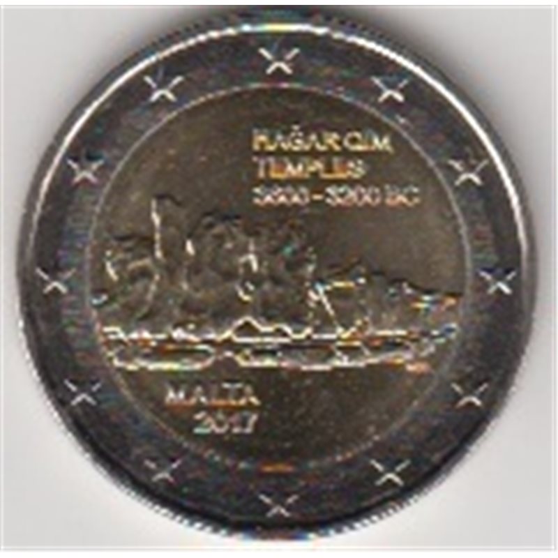 2017. 2 Euros Malta "Templos"