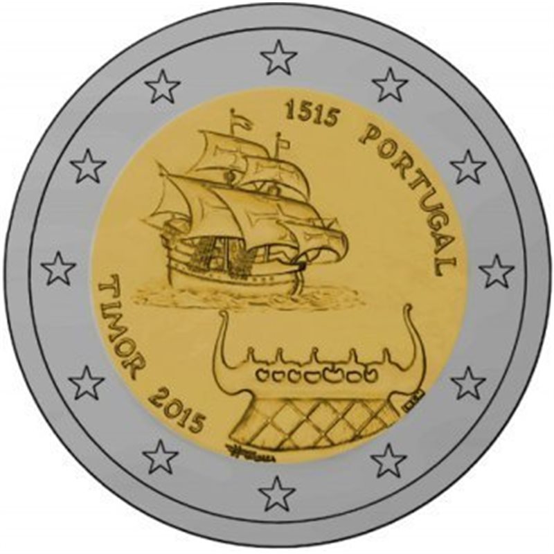 2015. 2 Euros Portugal "Timor"