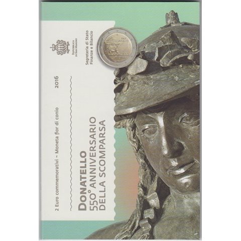 2016. 2 Euros San Marino "Donatello"