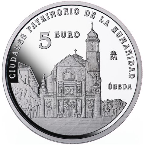 2015. Patrimonio Humanidad. Ubeda. 5 euros