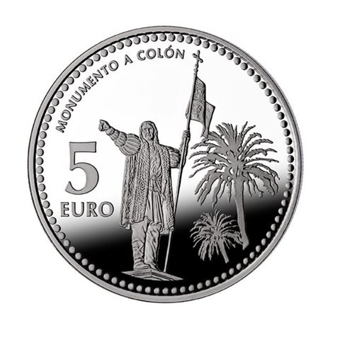 2012. Capitales provincia. 5 euros "Huelva"